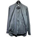 【中古】COMME des GARCONS SHIRT FOREVER WIDE CLASSIC 長袖シャツ FZ-B011 グレー サイズ：S 【140224】（コムデギャルソンシャツ）