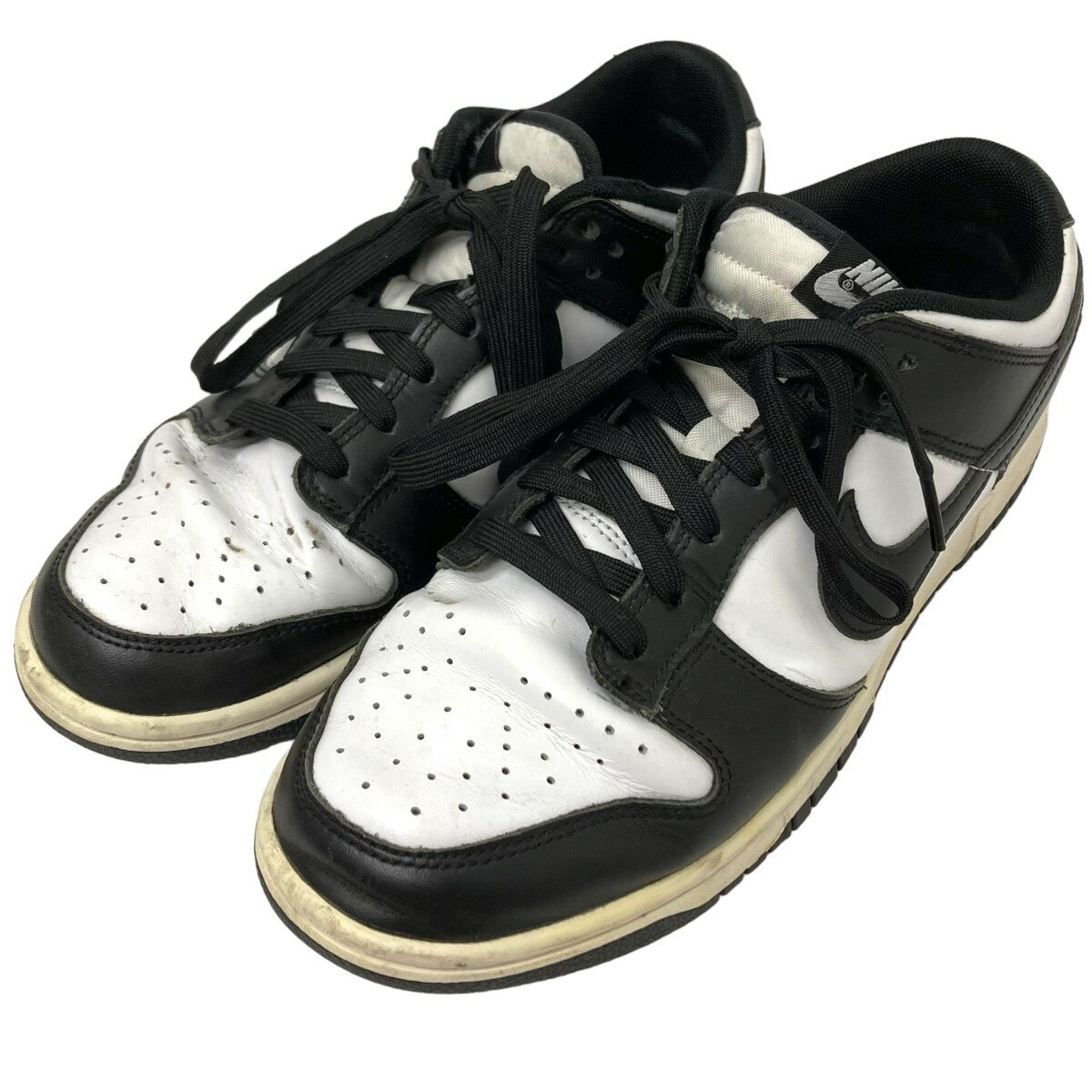 yÁzNIKE@Nike Dunk Low Retro White^BlackXj[J[ ubN~zCg TCYF26D5cm y160224ziiCLj