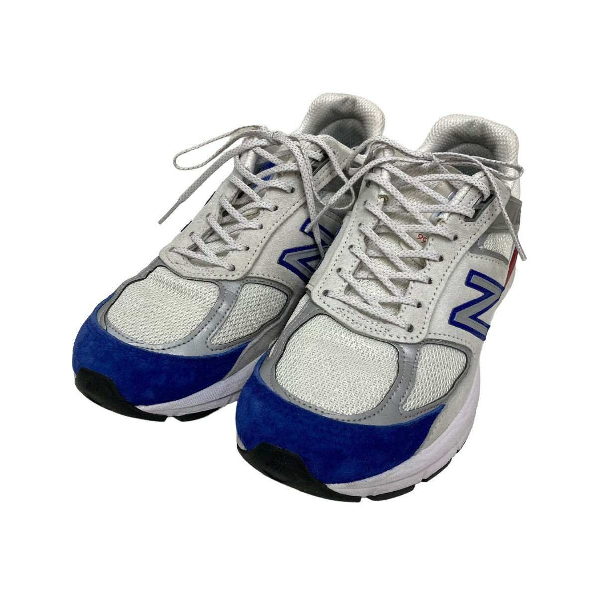 【中古】NEW BALANCEスニーカー M990NB5 ホワイト サイズ：25．5【価格見直し】