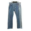 yÁzVETEMEMES~LEVIfS@Side Panel Cotton Denim Jeans fjpc MSS18P13 u[ TCYF28 y170224ziFg~[X~[oCXj