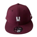 【中古】NEW ERA ×UNDERCOVER ベースボールキャップ ボルドー 【170224】（ニューエラ）