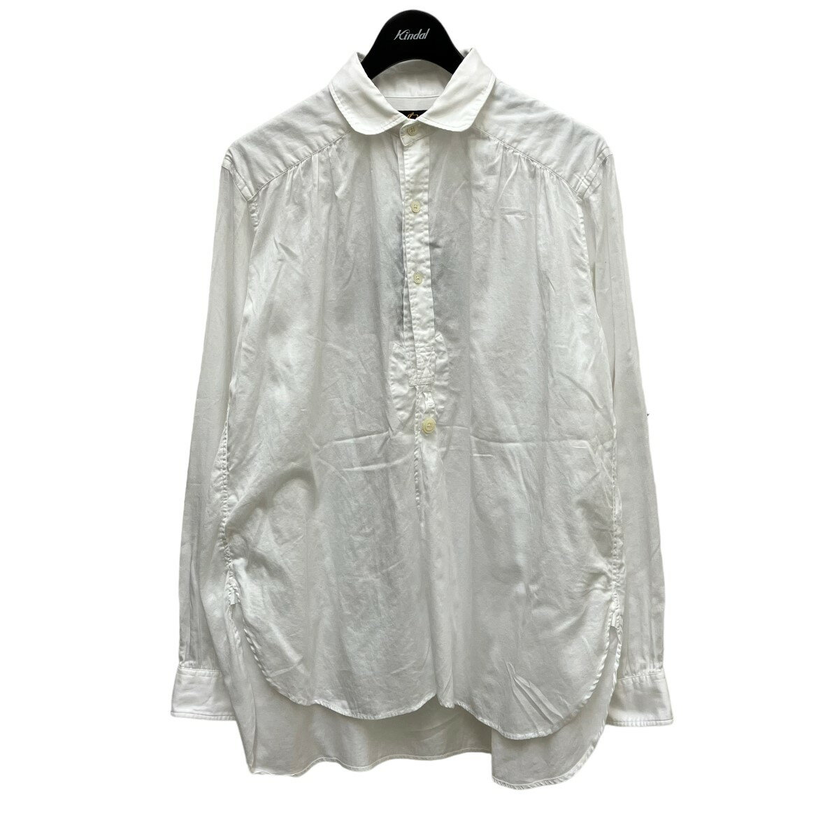 šNeedlesRound Collar EDW Gather Shirt GL199 ۥ磻 S 190224ۡʥˡɥ륹