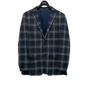 【中古】BURBERRY BLACK LABEL　チェックテーラードジ