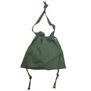 【中古】US ARMYAMERICAN RED CROSS リメイクエプロンバッグ グリーン【価格見直し】
