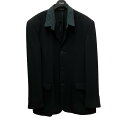 【中古】BALENCIAGASHIRT TAILORED JACKET ブラック サイズ：XXS【価格見直し】