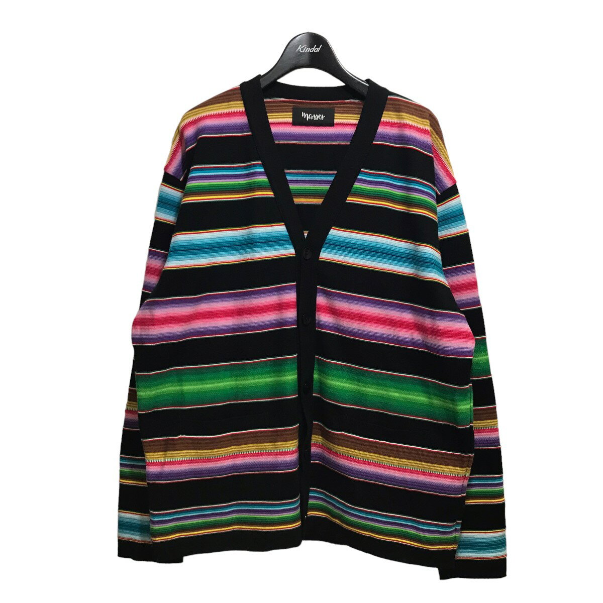 yÁzMASSES@23AW RAG COTTON CARDIGAN{[_[J[fBK }`J[ TCYFM y240224zi}VXj