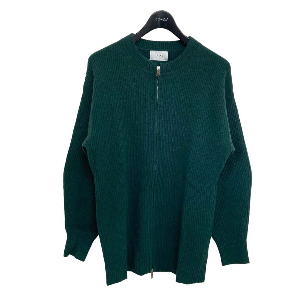 【中古】CLANEZIP RIB KNIT 