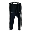 【中古】Gosha Rubchinskiy ×ADIDAS DP0887 TRAINING PANTS ブラック×ホワイト サイズ：2XO 【010324】（ゴーシャラブチンスキー）