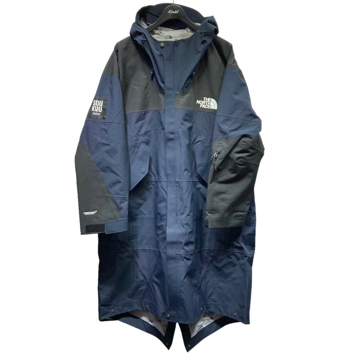 UNDERCOVER ×THE NORTH FACE23AW　SOUKUU Geodesic Shell Jacket　ポリエステル ジャケット ネイビー サイズ：S