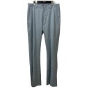 【中古】juha　FLANNEL FLARE TROUSERS フレアパンツ 10140801 ブルー サイズ：4 【030324】（ユハ）