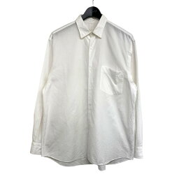 【中古】COMOLI2022SS レギュラーカラーシャツ ホワイト サイズ：1【価格見直し】