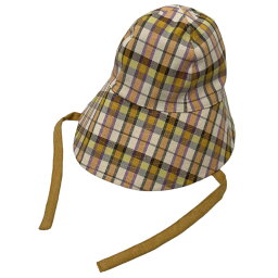 【中古】La Maison de Lyllis　帽子 イエロー サイズ：57cm 【040324】（メゾンドリリス）