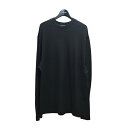 【中古】LEMAIRE　｢SOFT SWEATSHIRT｣クルーネックカットソー TO1032 グリーン サイズ：XS 【050324】（ルメール）