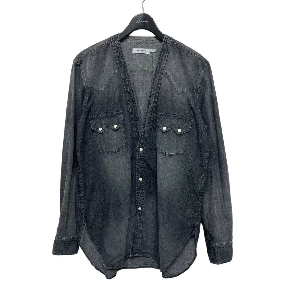 yÁznonnative@RANCHER SHIRT JACKET COTTON 8oz DENIM ubN TCYFSIZE 1 y050324zimlCeBuj