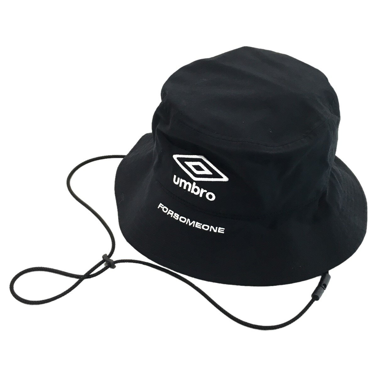 UMBRO × FORSOMEONE　｢BUCKET HAT｣バケットハット UUAWJC05F0 ブラック サイズ：F （アンブロ フォーサムワン）