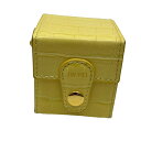【中古】JW PEI スクエアミニBOXバッグ イエロー 【080324】(ジェイダブリュー ペイ)
