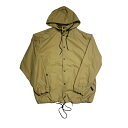 【中古】Handkerchief Club　VENTILE COTTON COACH JACKET コーチジャケット／TY22 113 02 ベージュ サイズ：2 【110324】（ハンカチーフクラブ）