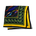 yÁzTOGA ARCHIVES@PRINT SCARF XJ[t 1Z32-AD936 ubN TCYFFree y120324zig[KA[JCuXj