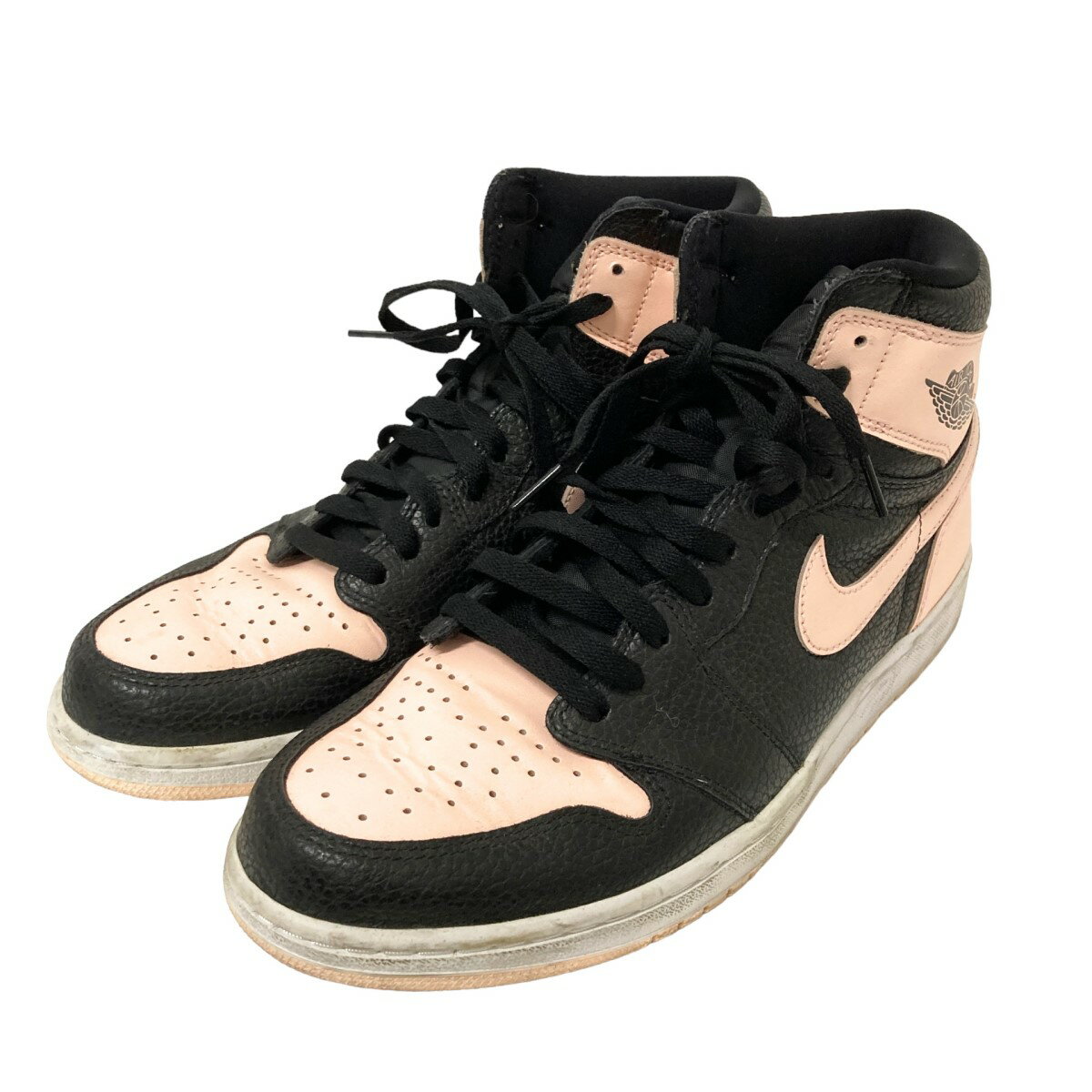 yÁzNIKE@AIR JORDAN 1 RETRO HIGH OG Xj[J[ 555088-081 Crimson Tint^ubN~sN TCYF30cm y120324ziiCLj