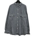 【中古】Porter Classic　ロールアップシャツ ネイビー サイズ：L 【120324】（ポータークラシック）