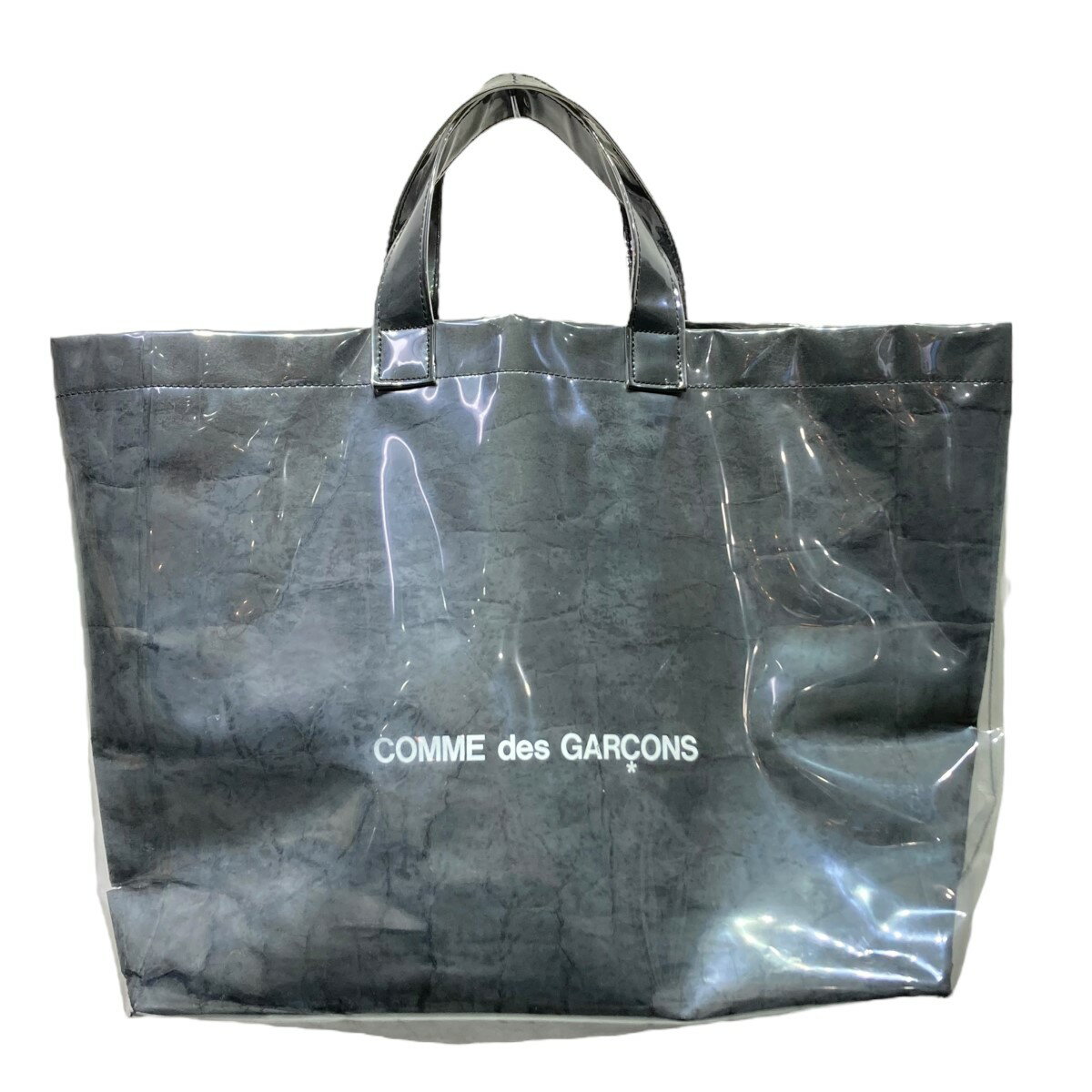 楽天ブランド古着のカインドオル【中古】COMME des GARCONSクラフトペーパーハンドバッグ　black market　OD-K 211 ブラック【価格見直し】