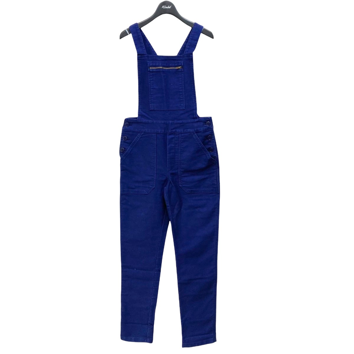 【中古】Le Mont ST MICHEL　COTTON OVERALL／オーバーオール ネイビー サイズ：36 【130324】（ル・モンサンミシェル）