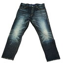 【中古】DENIM by VANQUISH FRAGMENT　15AW ONE YEAR WASH LOW CROTCH CROPPED　パンツ インディゴ サイズ：34 【120324】（デニムバイヴァンキッシュフラグメント）