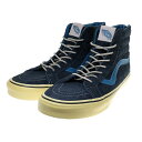 【中古】VANS x Liberaiders スニーカー SK8-Hi Reissue Zip 739032304 ネイビー サイズ：28cm 【130324】（バンズ）