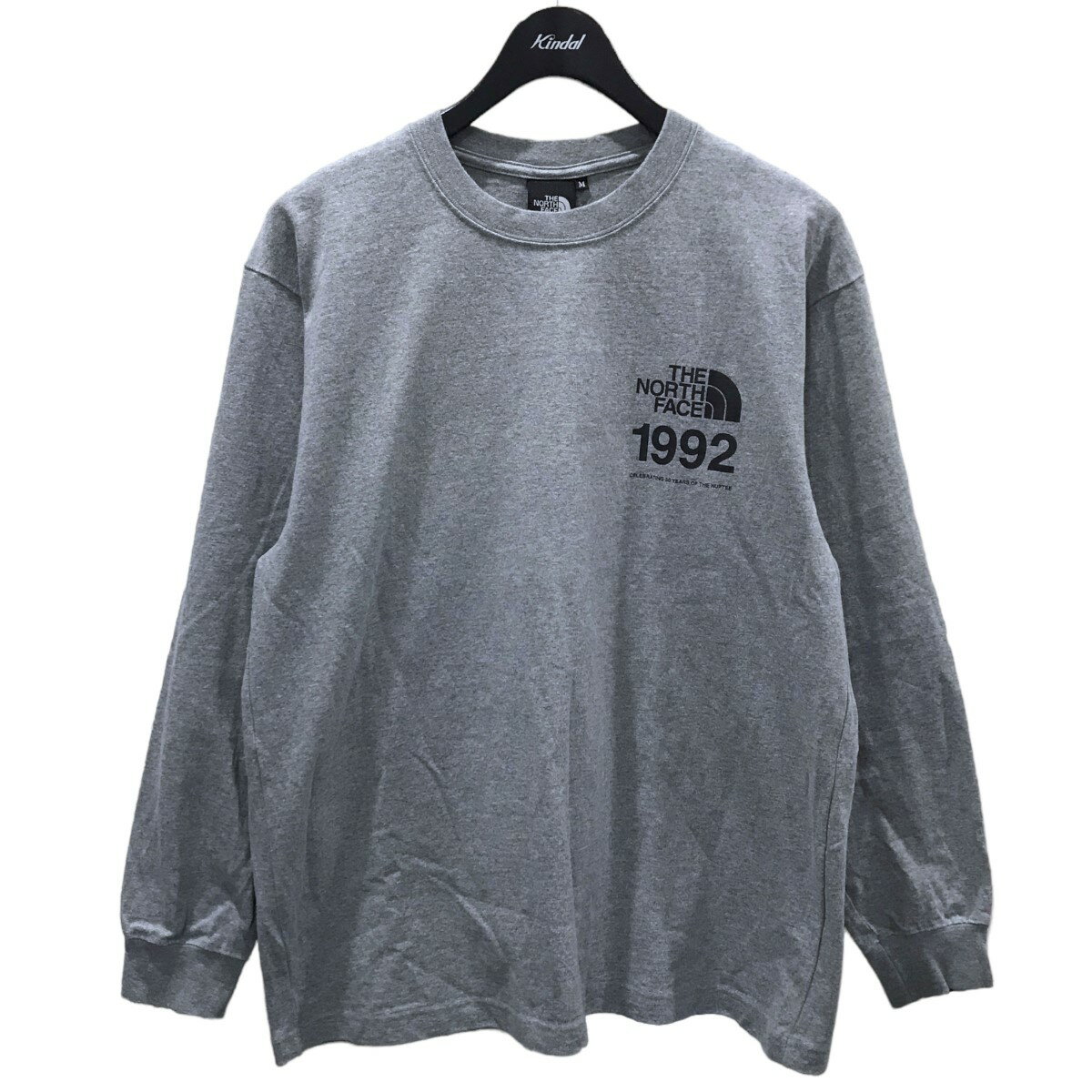 yÁzTHE NORTH FACE@Jbg\[ 30th Nuptse Tee 30thkvVeB[ NT82235 O[ TCYFM y140324ziUm[XtFCXj