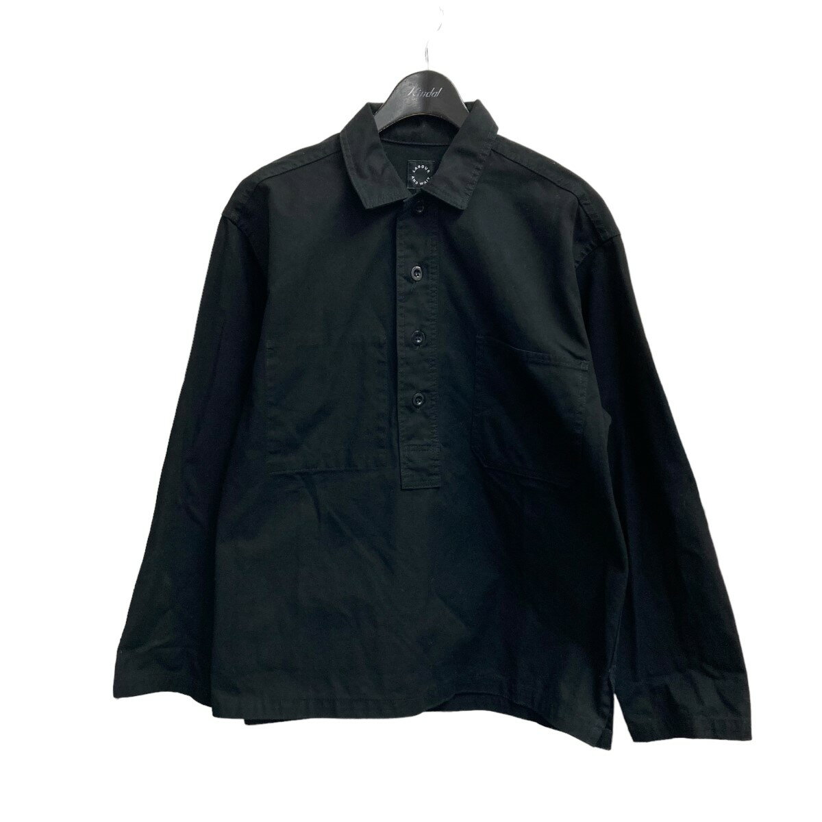【中古】LABOUR AND WAIT プルオーバーシャツ ブラック サイズ：3 【150324】（レイバーアンドウェイト）