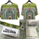 【中古】Jean Paul GAULTIER　総柄Tシャツ グリーン サイズ：M 【160324】（ジャンポールゴルチェ）