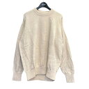 【中古】crepuscule2019SS 「HOURS KNIT」 模様編みニットプルオーバー アイボリー サイズ:Free【価格見直し】