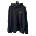 【中古】RESURRECTION　23AW ジップアップ フーディー ブラック サイズ：XXL 【190324】（リザレクション）