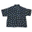 【中古】JieDa　× STUDIOUS FLOWER OVERSIZED SHIRT グレー サイズ：2 【200324】（ジエダ）