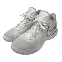 【中古】NIKE　ZOOM LEBRON NXXT GEN EP スニーカー DR8788-101 ホワイト サイズ：US13 【210324】（ナイキ）