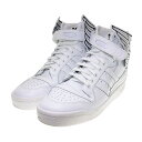 【中古】adidas×JEREMY SCOTT JS NEW WINGS ハイカットスニーカー GX9445 ホワイト サイズ：29cm 【220324】（アディダス×ジェレミー スコット）