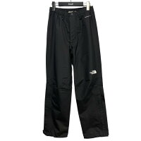 【中古】THE NORTH FACE　FL Drizzle pants 裾ジップ レインパンツ ブラック サイ...