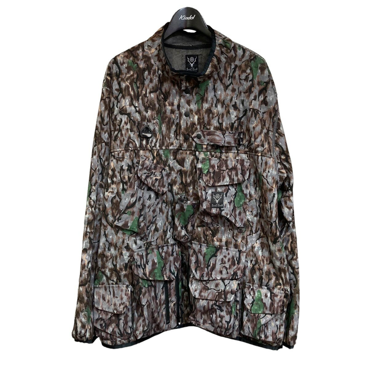 【中古】south2 west8 「Tenkara Trout Pullover Jacket」プルオーバージャケット グレー サイズ：S 【270324】（サウスツーウエストエイト）