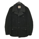 【中古】WACKO MARIA×LeeCORDUROY RANCH COAT ランチコート LB0409 ブラック サイズ：M【価格見直し】