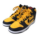 【中古】NIKE ｢Dunk High University Gold and Black｣ハイカットスニーカー ブラック サイズ：28．0 【280324】（ナイキ）