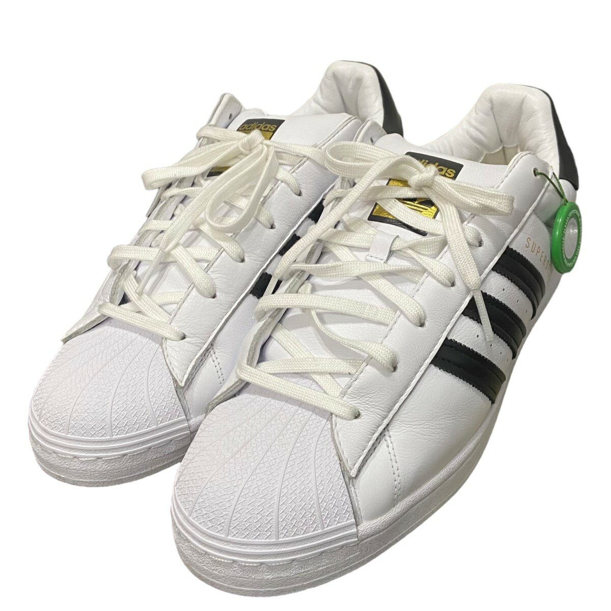 【中古】adidas×KERWIN FROST　｢SUPERSTAR｣ローカットスニーカー ホワイト×ブラック サイズ：26 【280324】（アディダス×カーウィン・フロスト）