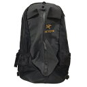 【中古】ARCTERYX バックパック Arro22 アロー22 6029 ブラック 【280324】（アークテリクス）