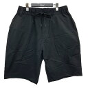 【中古】YLEVE ｢LINEN COTTON MESH SHORTS｣リネンイージーショートパンツ ブラック サイズ：5 【300324】（イレ―ヴ）