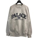 PALACE　2023AW｢UNITAS CREW SWEAT｣フロントロゴスウェット グレー サイズ：S （パレス）