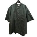 yÁzGraphpaper@23SSBroad S^S Oversized Band Collar Shirt O[~J[L TCYFFree y010424ziOty[p[j