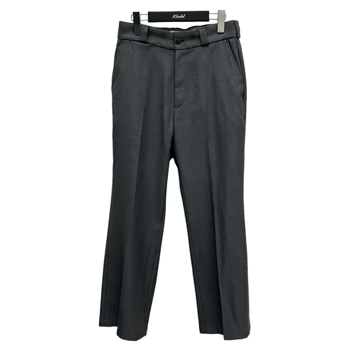 【中古】THE SHINZONE　ポリエステル CENTER PRESS PANTS 17SMSPA16 グレー サイズ：36 【020424】（ザシンゾーン）