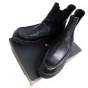 【中古】Ys Yohji Yamamoto サイドゴアレザーショートブーツ ブラック サイズ：4 【020424】（ワイズ）