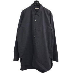 【中古】HEUGN　レギュラーカラーシャツ SHIRT 009 ネイビー サイズ：3 【040424】（ユーゲン）