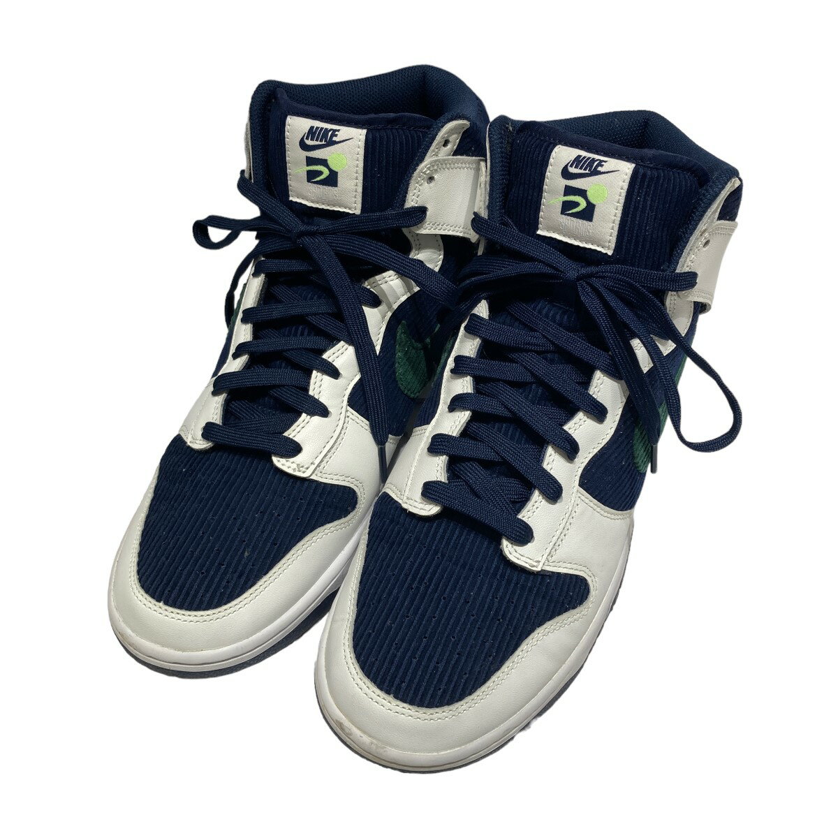 【中古】NIKE Dunk High EMB College Navy ネイビー サイズ：30cm 【040424】（ナイキ）