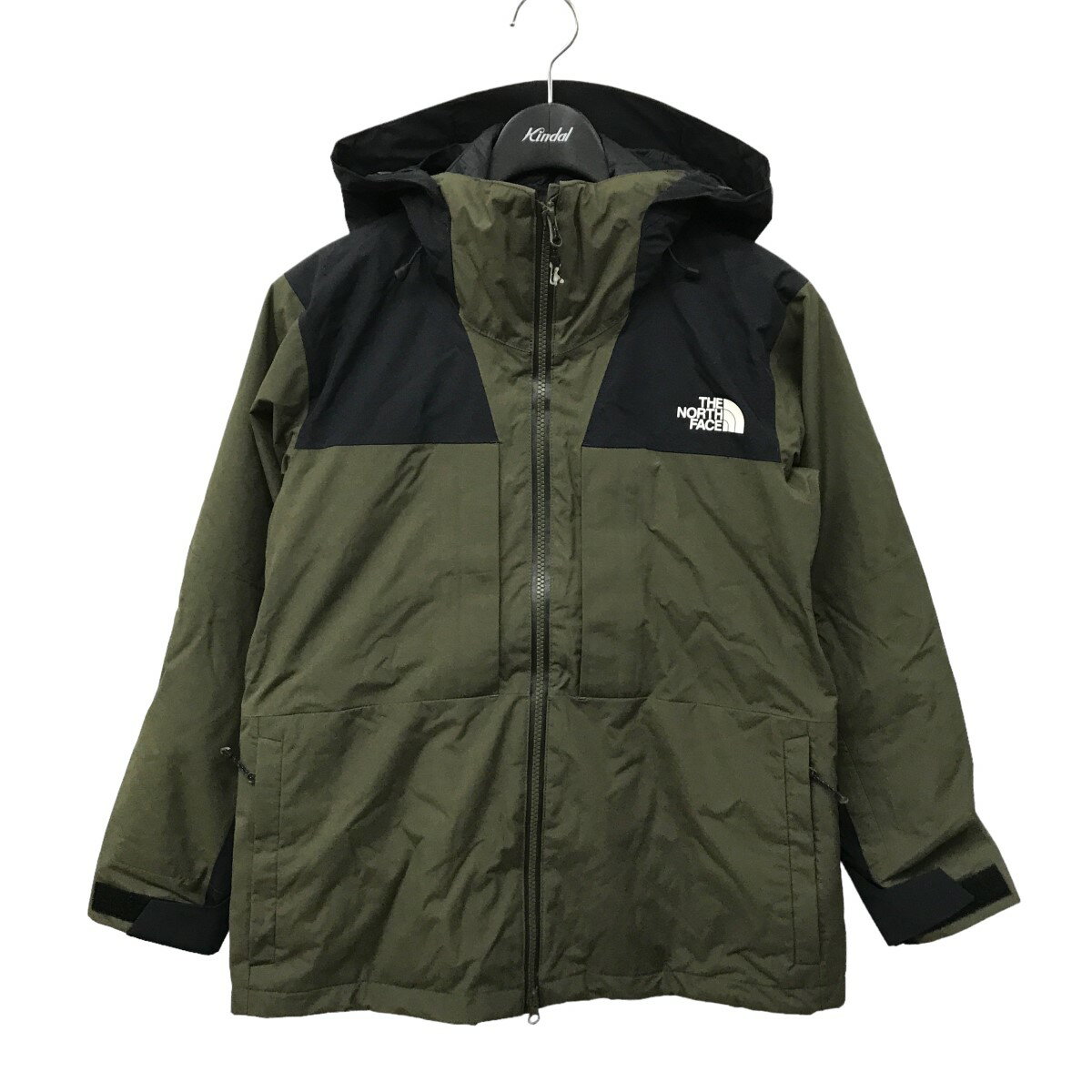 【中古】THE NORTH FACESTORMPEAK TRICLIMATE JACKET スノージャケット NS62003 カーキ サイズ:S【価格見直し】